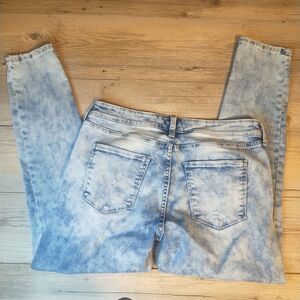 Arizona Jeans Juniors 11 Jegging High Rise Black Denim Stretch 32x27